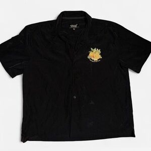 Black Short Sleeve Men's Shirt